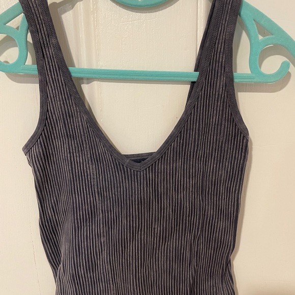 Navy/gray bodysuit - Picture 2 of 5